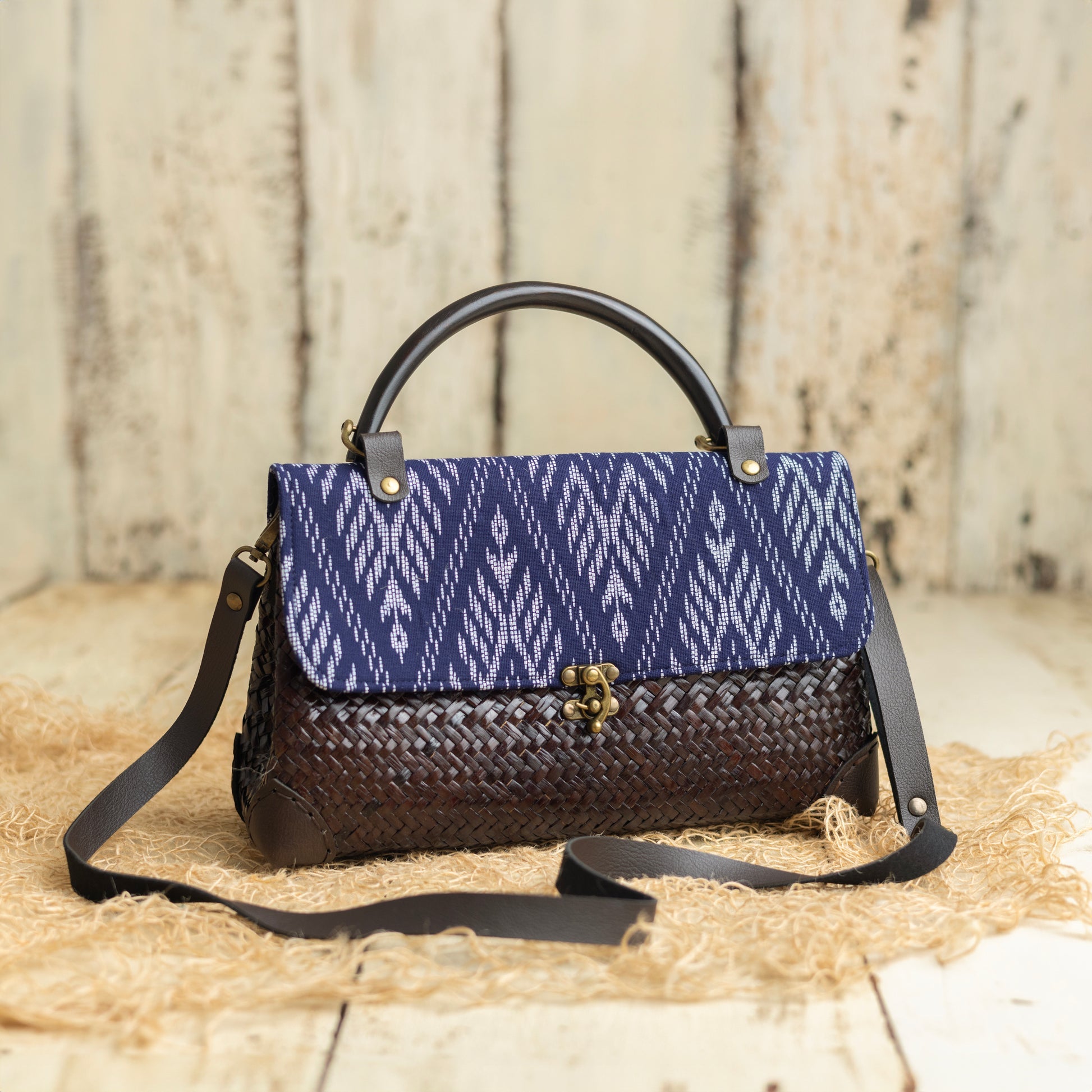 Indigo Cultural Weave – SHARVA Collections