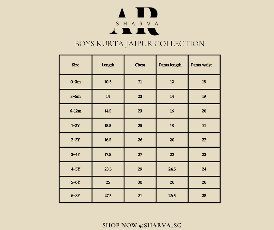 Chequered Elephant Block Print Kurta Pants Set