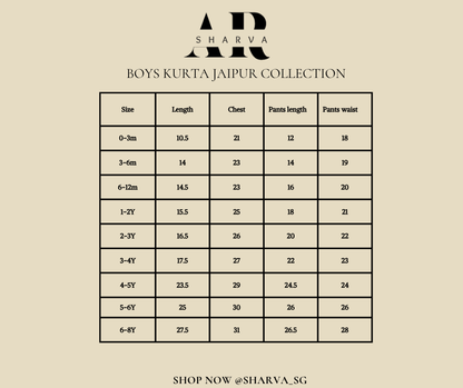 Chequered Elephant Block Print Kurta Pants Set
