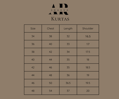 Midnight Bloom Kurta