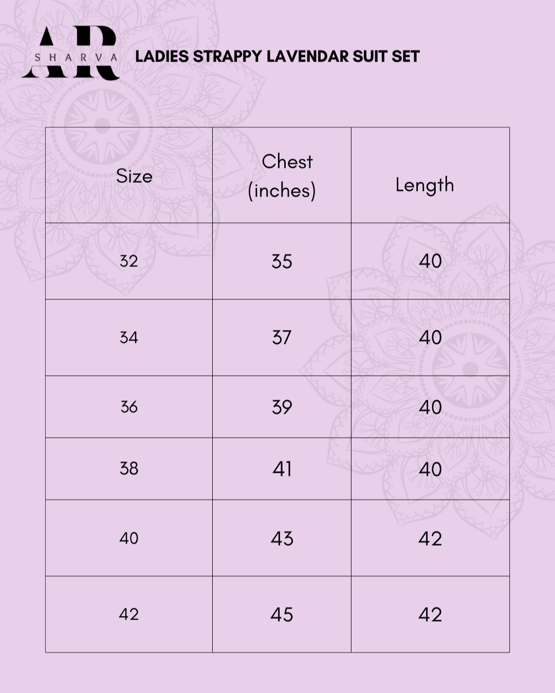 Lavender Zari Suit Set