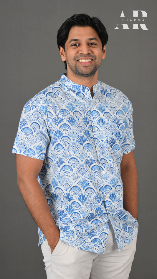 Coastal Shells Short Sleeves Shirt