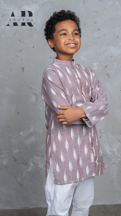 Earthen Threads Boys Kurta
