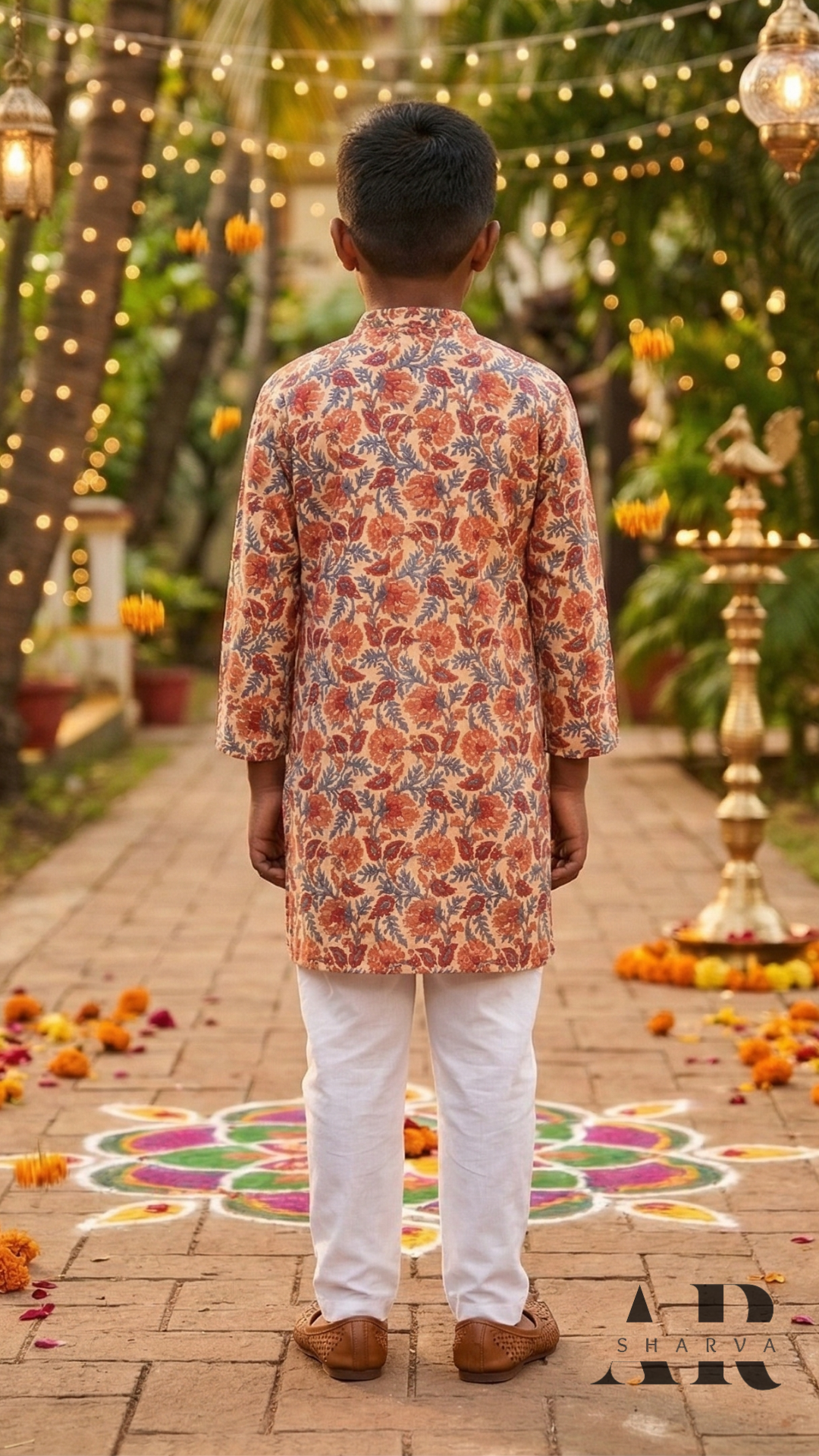 Floral Heritage Kurta Set