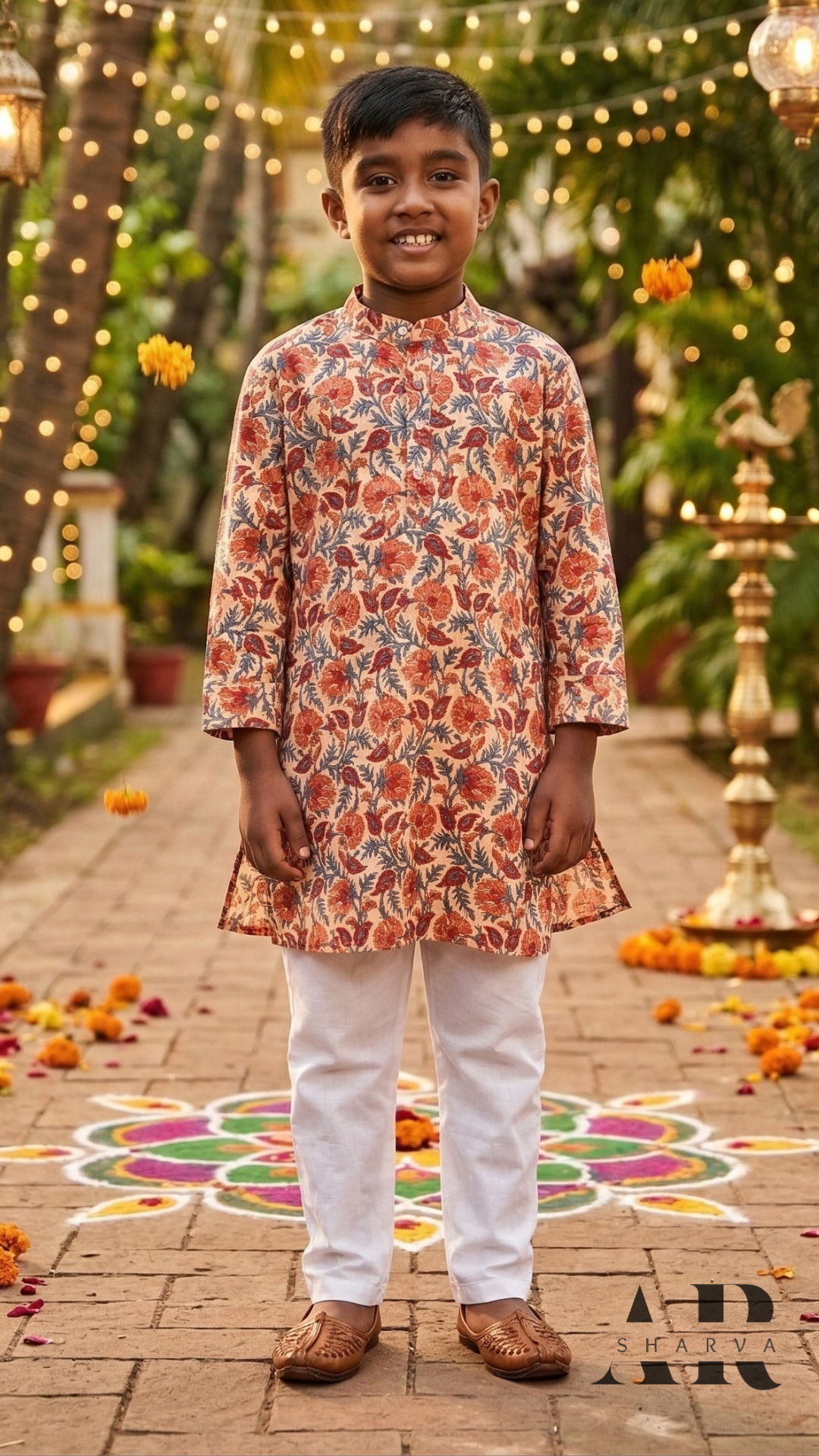 Floral Heritage Kurta Set