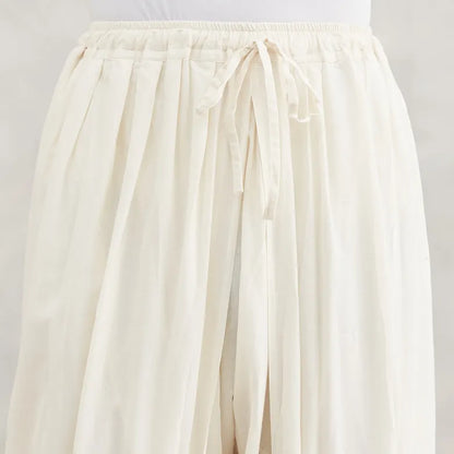 Unisex Ready to wear Dhoti Pants(Off - White) / Panchakacham